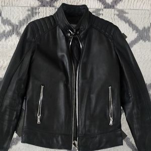 Leather jacket